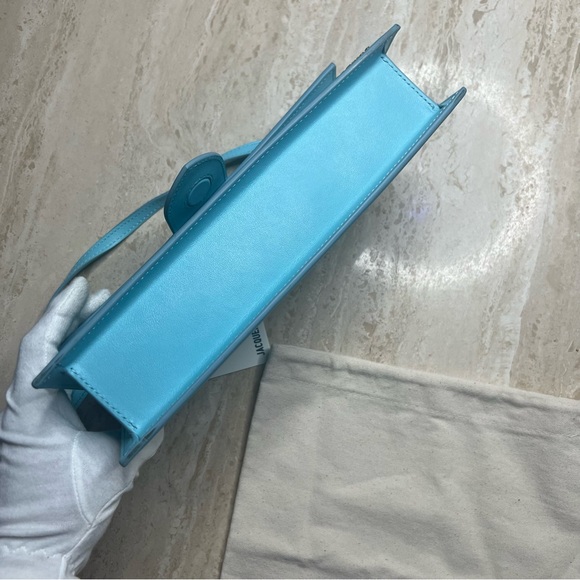 SOLD // jacquemus bag le bambino long in pale blue - Picture 7 of 12